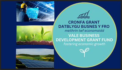 Vale business development grant fund logo